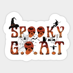 SPOOKY GOAT Sticker